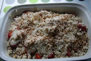 Crumble de fresas