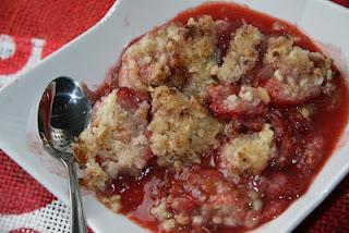 Crumble de fresas