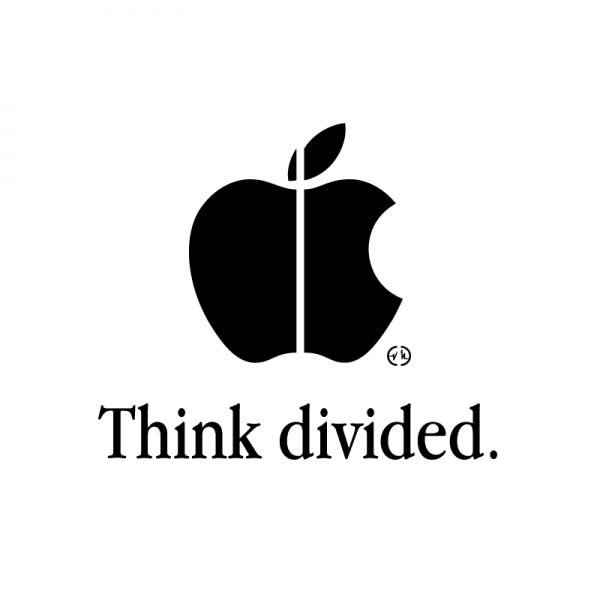 Logo Apple – Think… what?