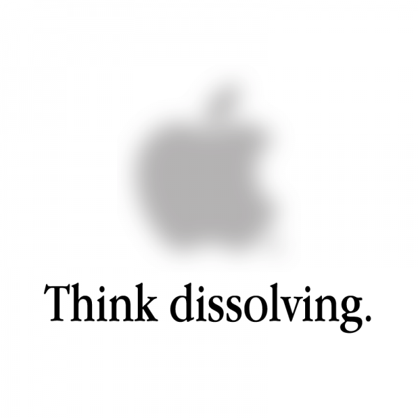 Logo Apple – Think… what?