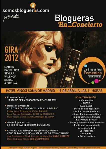 Blogueras en concierto, mi crónica