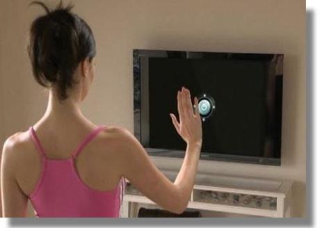 Televisores sin Control Remoto, solo con Gestos de las Manos diseño grafico, diseño web, profesor diseño grafico, profesor diseño web, profesor illustrator, profesor photoshop, profesor dreamwweaver