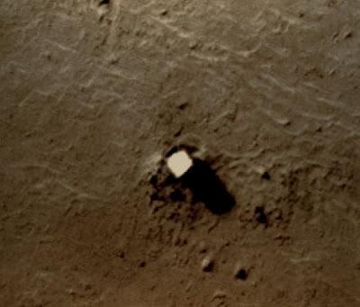 Monolito en Marte, una roca sin misterio alguno