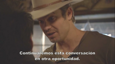 JUSTIFIED: GÉNERO PROBLEMÁTICO; PERSONAJES HUMANOS