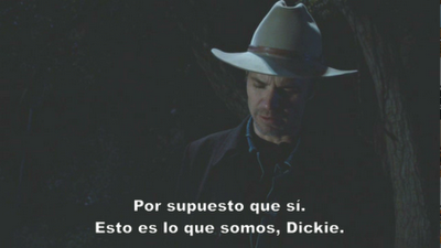 JUSTIFIED: GÉNERO PROBLEMÁTICO; PERSONAJES HUMANOS