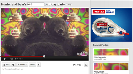 El cazador y La fiesta de Cumpleaños del Oso 2012