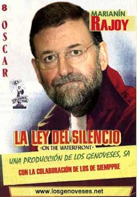 Rajoy huye de la prensa y se blinda.