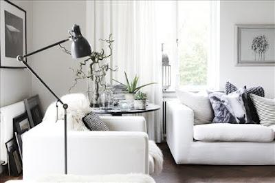 Suecia Rustica en blanco y negro