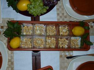 Menú  Agosto: Inauguración de Convivium. Fiesta Romana