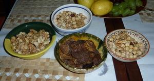 Menú  Agosto: Inauguración de Convivium. Fiesta Romana