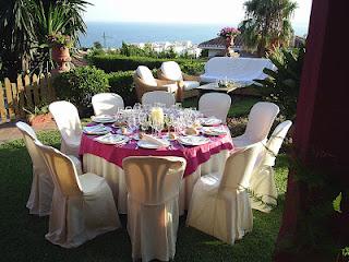 Un soberbio banquete clásico de boda