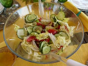 Ensalada de Pepino e Hierbabuena