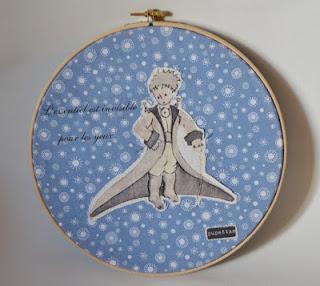 Bastidor decorativo El Principito