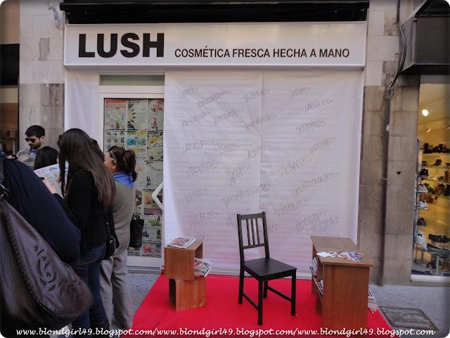 Inauguración tienda Lush de Palma de Mallorca