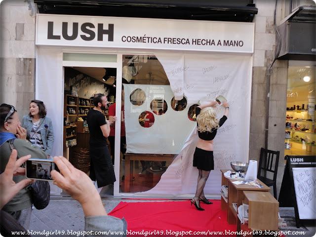 Inauguración tienda Lush de Palma de Mallorca