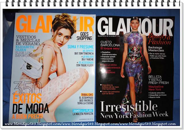 Revistas de moda de Abril & Glamour