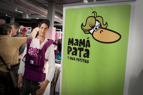 Mamá Pata y sus patitos en el II Salón del niño