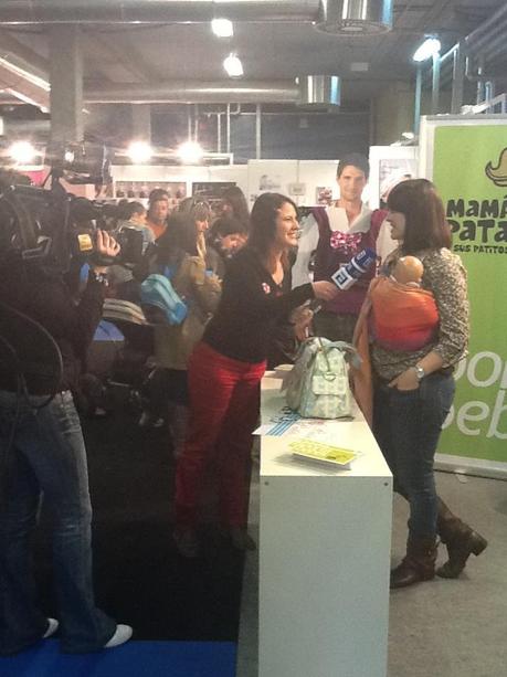 Mamá Pata y sus patitos en el II Salón del niño