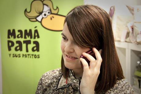 Mamá Pata y sus patitos en el II Salón del niño