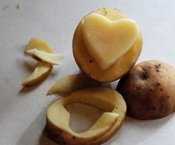 Cómo hacer sellos caseros con patatas