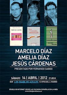 14 DE ABRIL EN DIABLOS AZULES, OTRA GRAN NOCHE POÉTICA