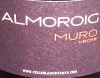 Almoroig Negre 2007, de Celler La Muntanya