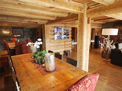 Chalet Suizo Rustico