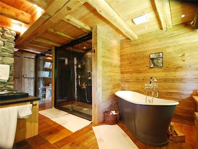 Chalet Suizo Rustico