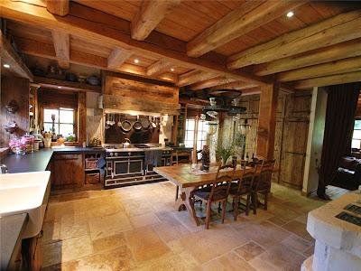 Chalet Suizo Rustico