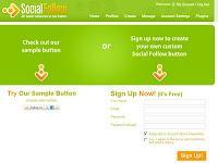 BOTON DE SIGUEME EN REDES SOCIALES con SocialFollow