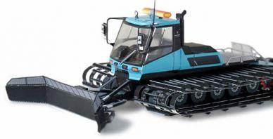 Papercraf Snowcat o tractor de orugas quitanieves
