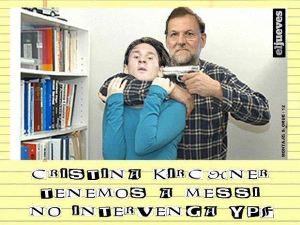 Primeras reacciones del gobierno de Rajoy ante la expropiación Argentina de YPF