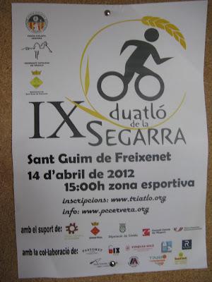 Duatló Sant Guim. Final temporada Duatlons!!!