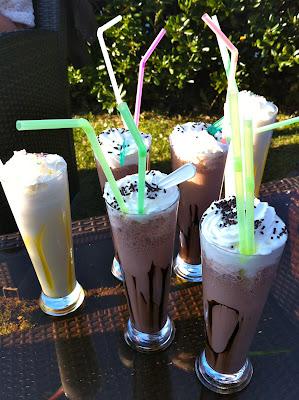 Atardecer, despedida y batidos para todos! (segunda parte)