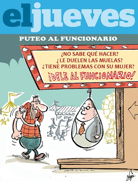 ¡No disparen al funcionario!