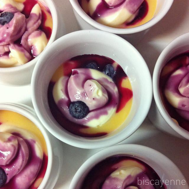 Indefinido de arándano y limón: postre de urgencia