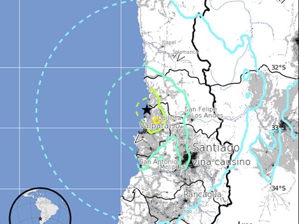 TERRIBLE: Un fuerte sismo despertó a los chilenos