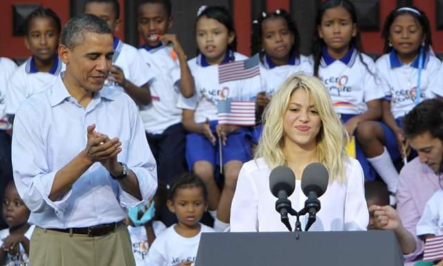 Shakira deslumbró con su belleza en la Cumbre de las Américas