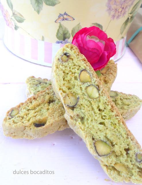 CANTUCCINI DE PISTACHOS