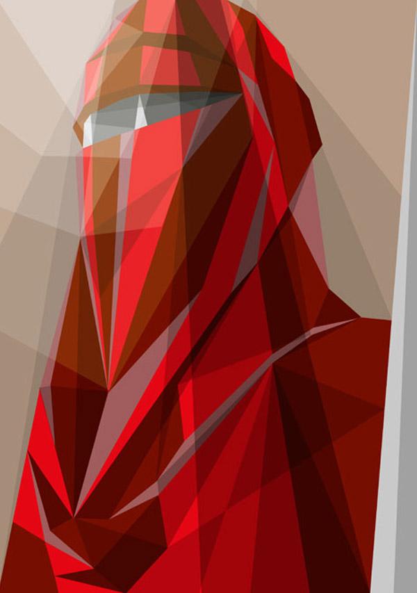 ilustración geométrica