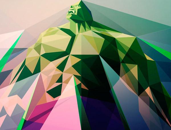 ilustración geométrica