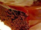 Pastel chocolate harina