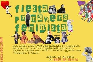 Fiesta Primavera organizada por Setas Feministas