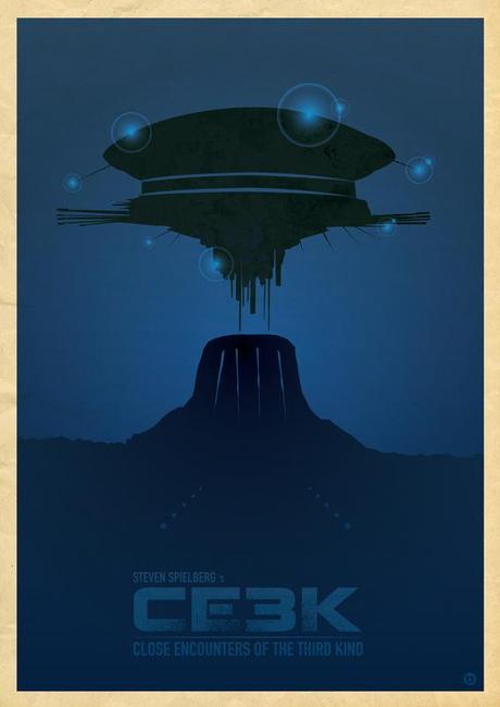 Llamativa colección de carteles de películas rediseñados