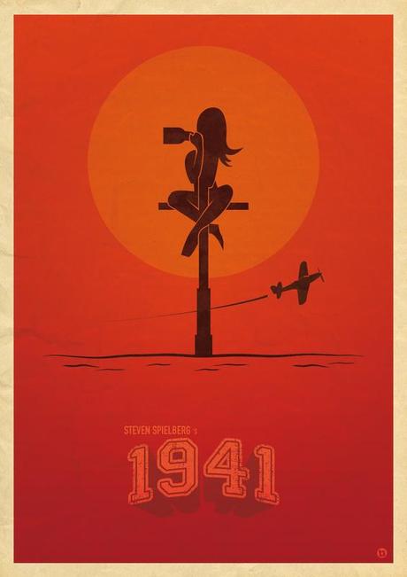 Llamativa colección de carteles de películas rediseñados