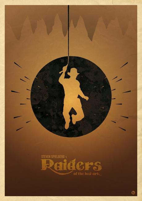 Llamativa colección de carteles de películas rediseñados