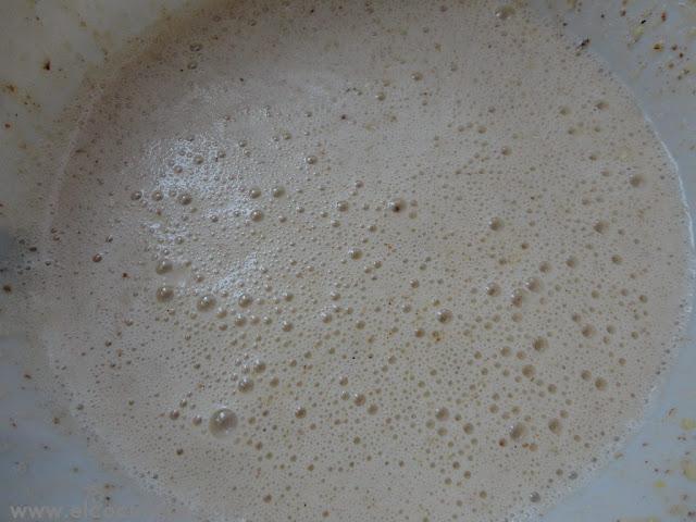 Tarta de nueces y nata