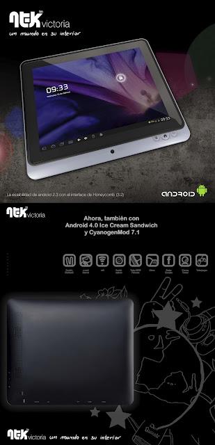 Concurso: llévate una Tablet #Android NT-K Victoria de 8” (Bases)