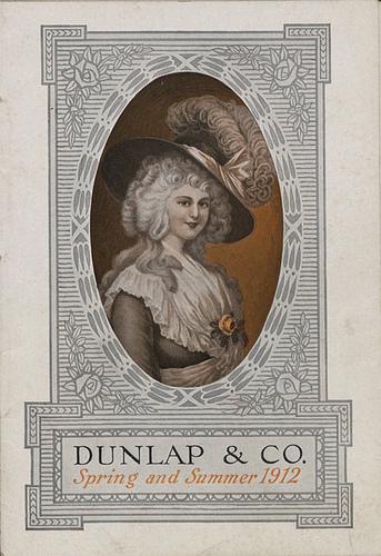 Sombreros Dunlap & Co. Moda en 1912