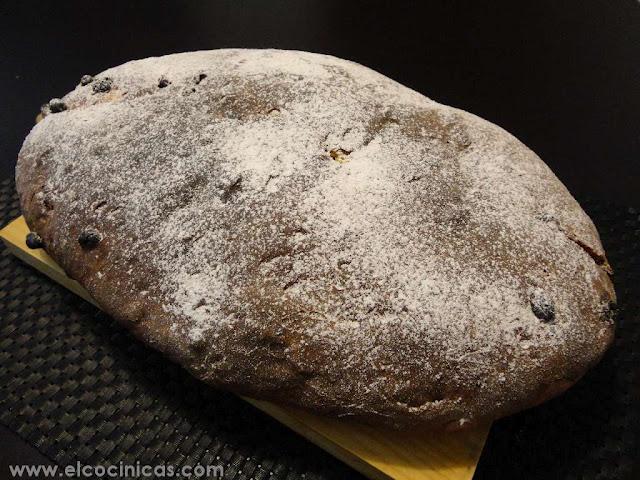 Pan de mango con pasas